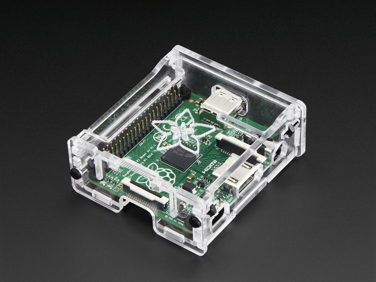 Adafruit Pi Box Plus – Kabinet til Raspberry Pi Model A+ 2280