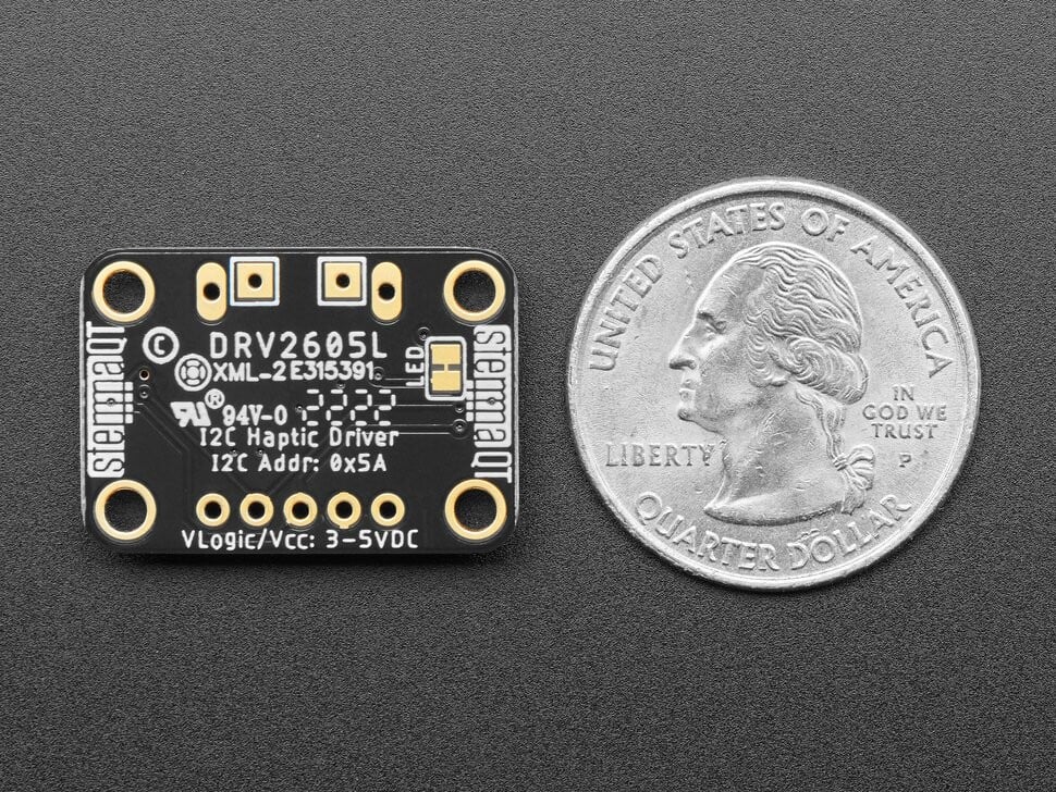 Adafruit DRV2605L Haptisk motorstyring STEMMA QT Qwiic 2305