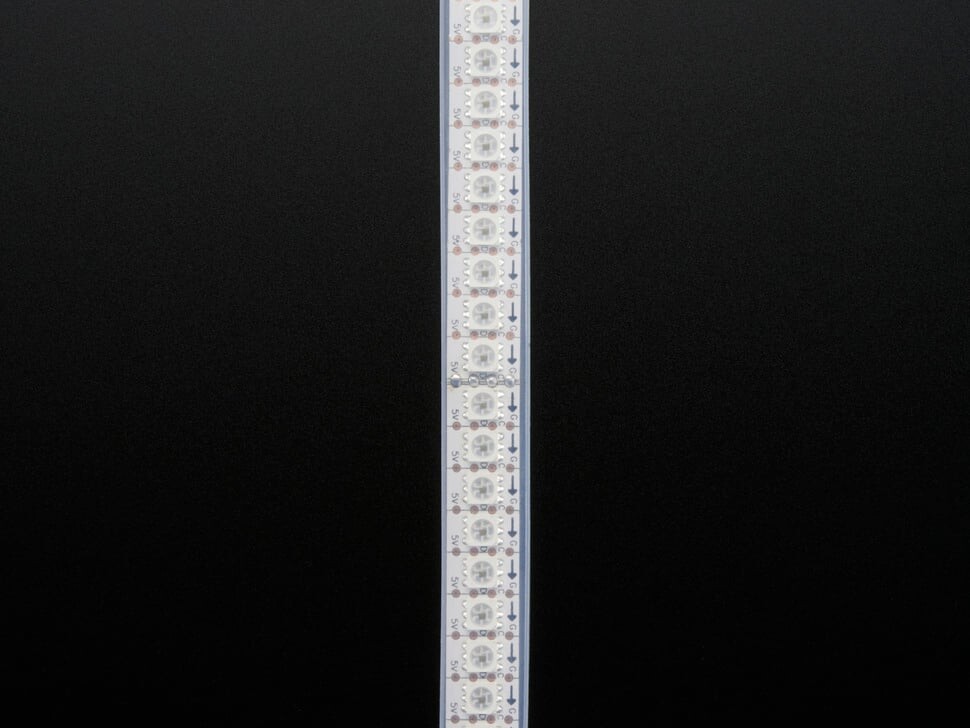 Adafruit DotStar Digital LED-stripe 0,5m Hvid 144LED/m 2329
