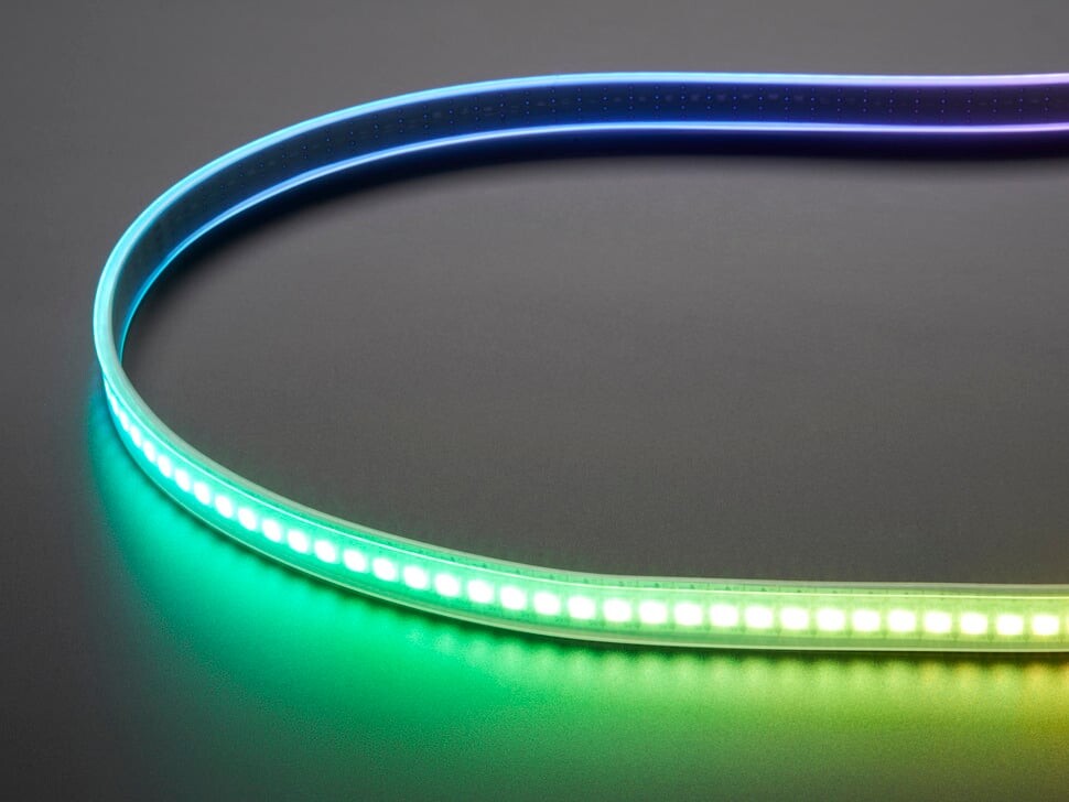 Adafruit DotStar Digital LED-stripe 0,5m Hvid 144LED/m 2329