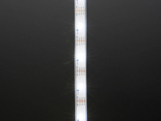 Adafruit DotStar LED-stripe Cool White adressérbar 30 LED/m 2432