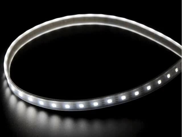 Adafruit DotStar LED-stripe Cool White adressérbar 60 LED/m 2433
