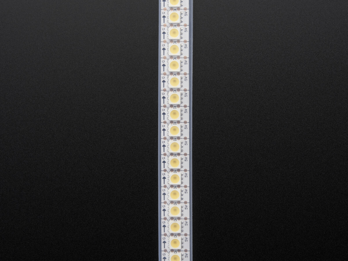 Adafruit DotStar LED-stripe 1m Cool White 144 LED/m 6000K 2434