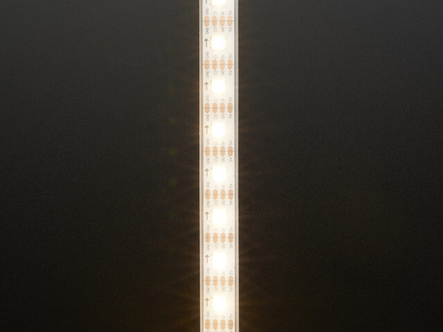 Adafruit DotStar LED-stripe 4m Varm hvid Addresserbar 60LED/m 3000K 2436