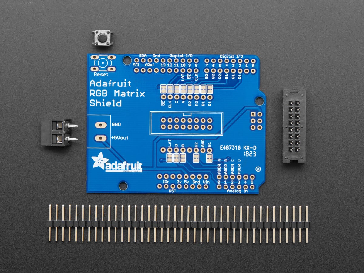 Adafruit RGB Matrix Shield for Arduino 2601