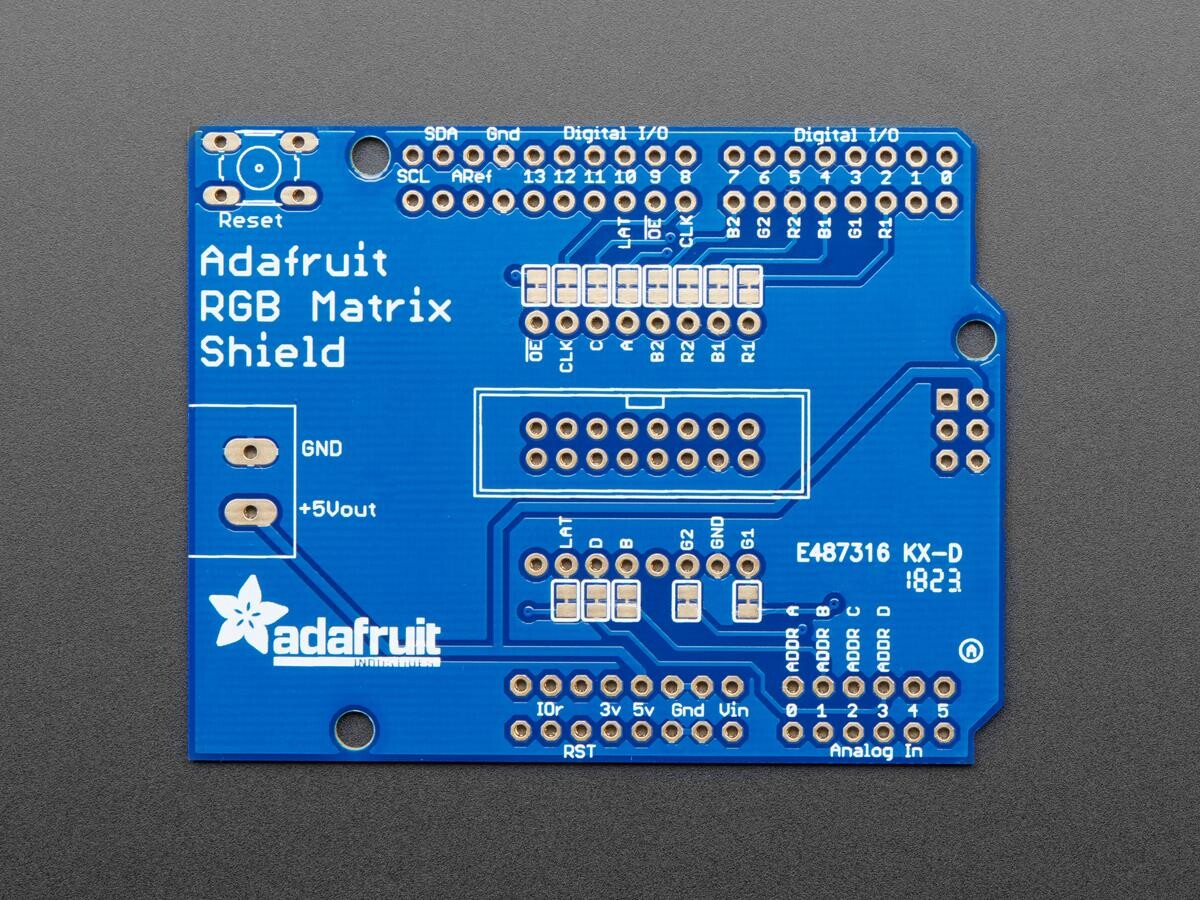 Adafruit RGB Matrix Shield for Arduino 2601