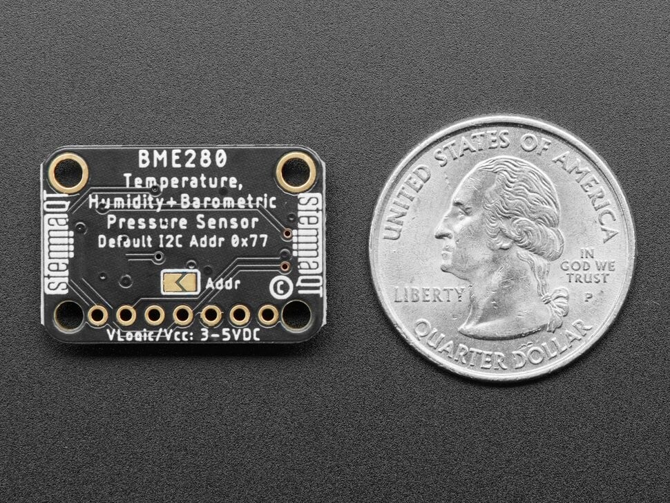 Adafruit BME280 I2C eller SPI Temperatur Fugt Tryk Sensor 2652