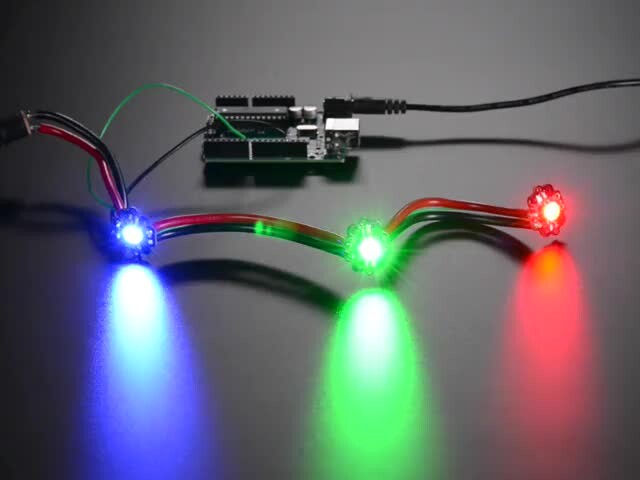 Adafruit Pixie 3W Chainable Smart LED Pixel for Arduino 2741