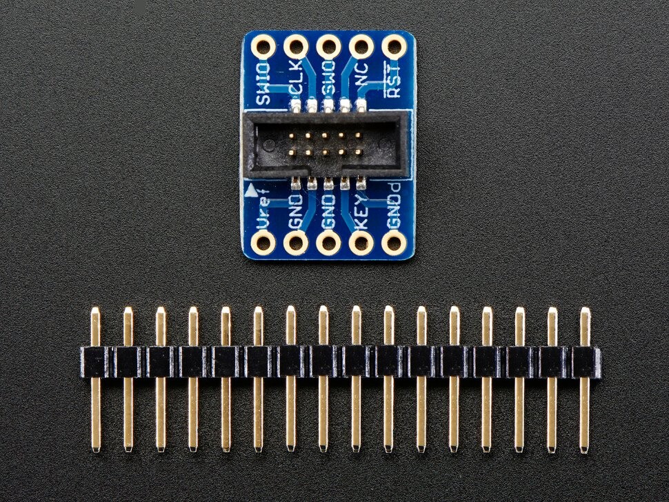Adafruit SWD-kabel Breakout (2x5 1,27 mm) til ARM Dev Board 2743