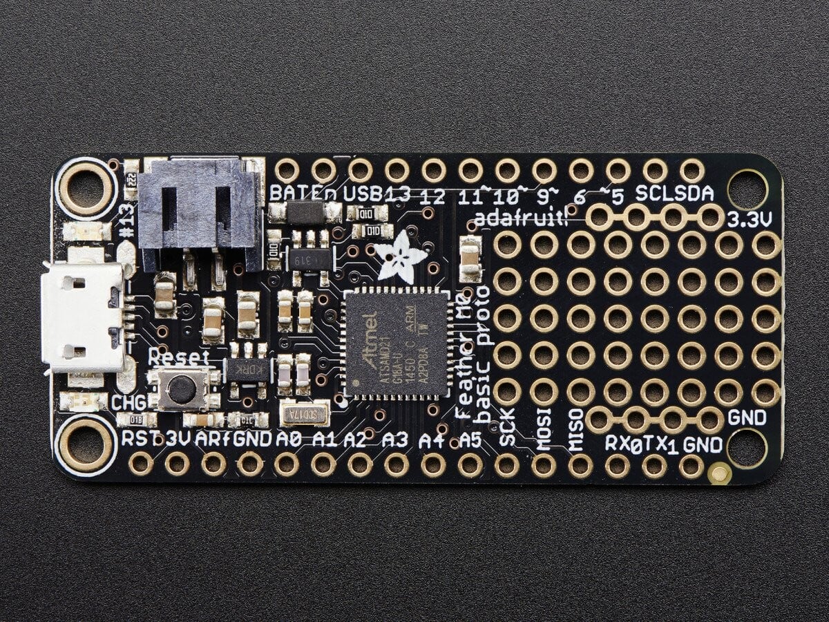 Adafruit Feather M0 Basic Proto - ATSAMD21 Cortex M0 2772