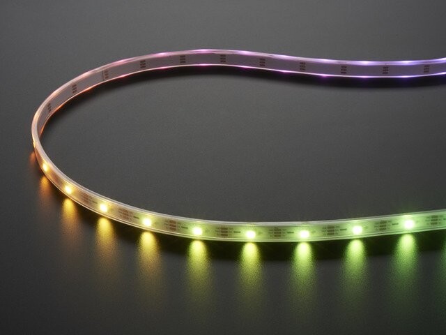 Adafruit NeoPixel Digital RGBW LED-stripe 5m Hvid PCB 30LED/m 2832