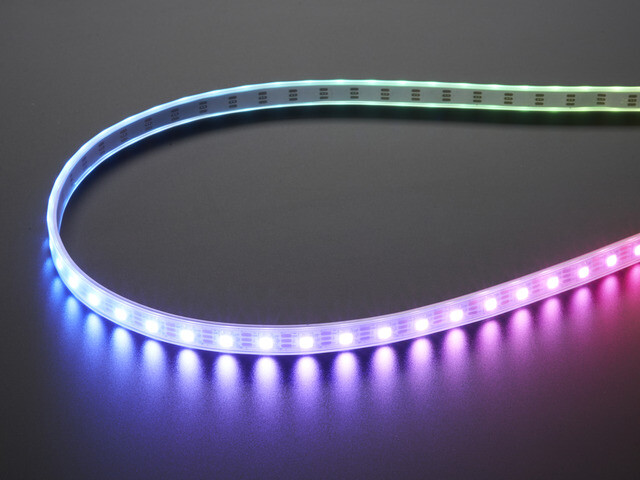 Adafruit NeoPixel Digital RGBW LED-stripe 4m Hvid PCB 60LED/m 2842