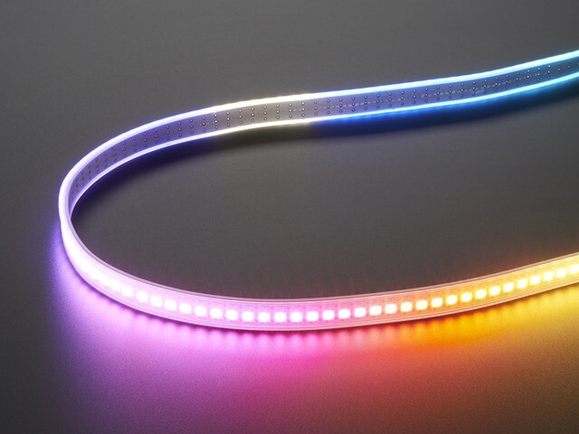 Adafruit NeoPixel Digital RGBW LED-stripe 1m Hvid PCB 144LED/m 2847