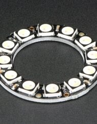 Adafruit NeoPixel Ring med 12x 5050 RGBW LED'er med integrerede drivere, Cool White 6000K, 2853