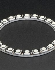 Adafruit NeoPixel Ring med 24x 5050 RGBW LED'er, Cool White med integrerede drivere, 6000K, 2863