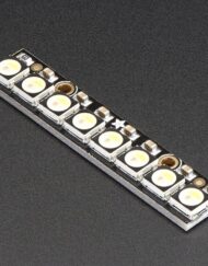 Adafruit NeoPixel Stang med 8x 5050 RGBW LED'er, varm hvid (~3000K), 2867