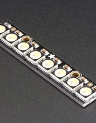 Adafruit NeoPixel Stang med 8x 5050 RGBW LED'er, Naturligt Hvidt ~4500K, 2868
