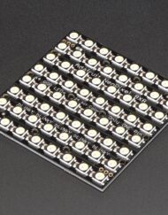 Adafruit NeoPixel 8x8 NeoMatrix med 64x RGBW LED'er Naturligt hvidt ~4500K 2871