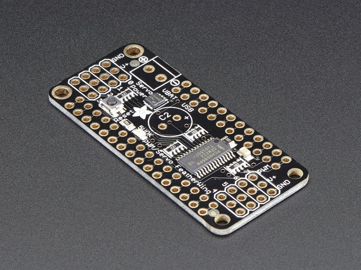 Adafruit 8-Kanal PWM eller Servopilot Add-on til alle Feather-kort 2928