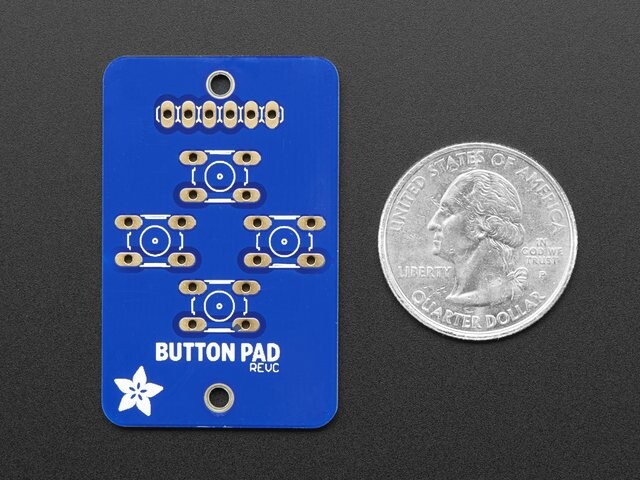 Adafruit PiGrrl Zero Custom Gamepad PCB 2934