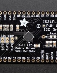 Adafruit 16x9 Charlieplexed PWM LED Matrix Driver - IS31FL3731 2946