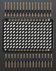 Adafruit LED Charlieplexed Matrix 9x16 LEDs Rød 2947