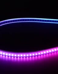 Adafruit Mini Skinny NeoPixel Digital RGB LED-stripe 1m Sort 144 LED/m 2970