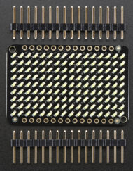 Adafruit LED Charlieplexed Matrix 9x16 LEDs Cool White 2974
