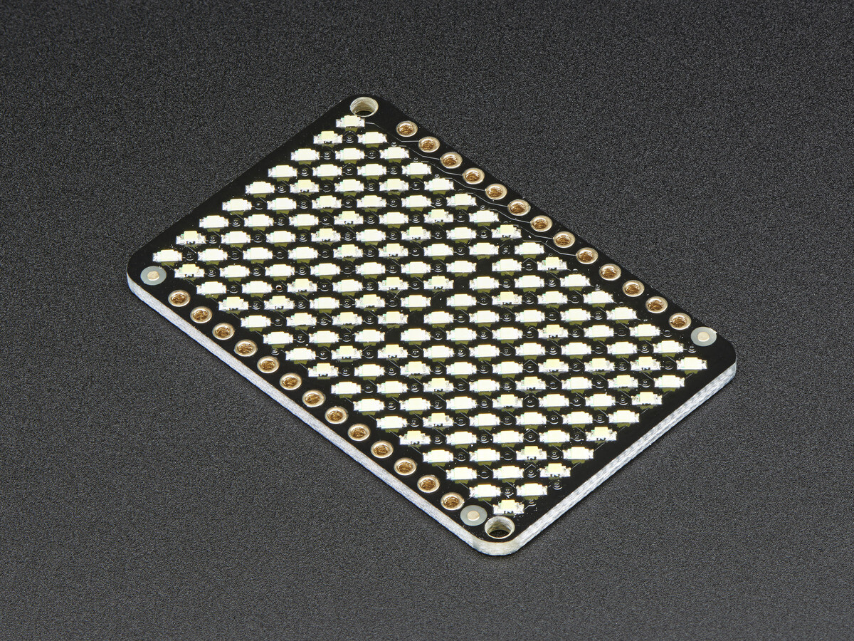 Adafruit LED Charlieplexed Matrix 9x16 LEDs Cool White 2974