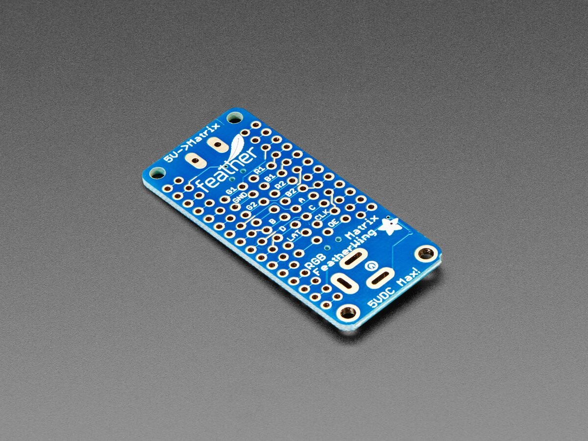Adafruit RGB Matrix Featherwing-kit til RP2040, M0 og M4 Feathers 3036