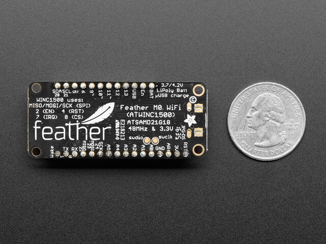 Adafruit Samlet Adafruit Feather M0 WiFi med Stacking Headers 3044
