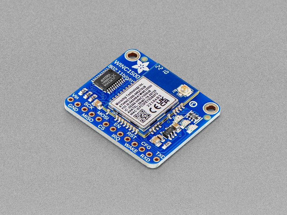 Adafruit trådløs ATWINC1500 WiFi Breakout med uFL-stik 3060