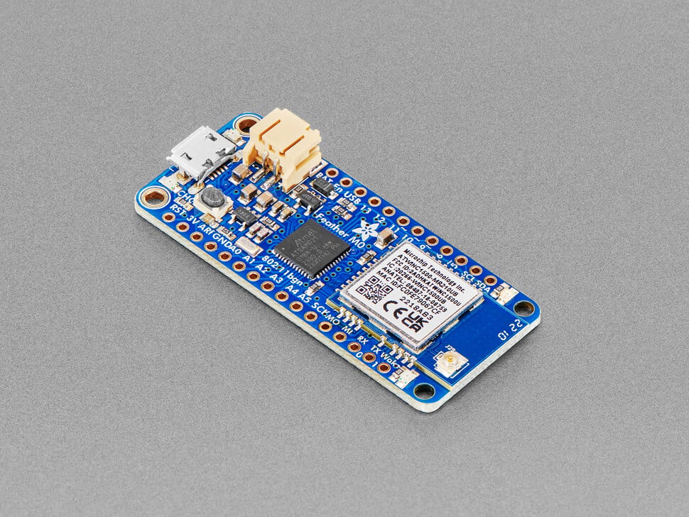 Adafruit Feather M0 WiFi ATSAMD21 ATWINC1500 Udviklingskort ARM Cortex uFL-stik 3061