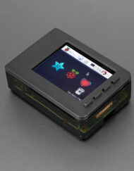Adafruit Pi Model B+ / Pi 2 / Pi 3 - Case Base and Faceplate Pack - Sort - til 2.8" PiTFT