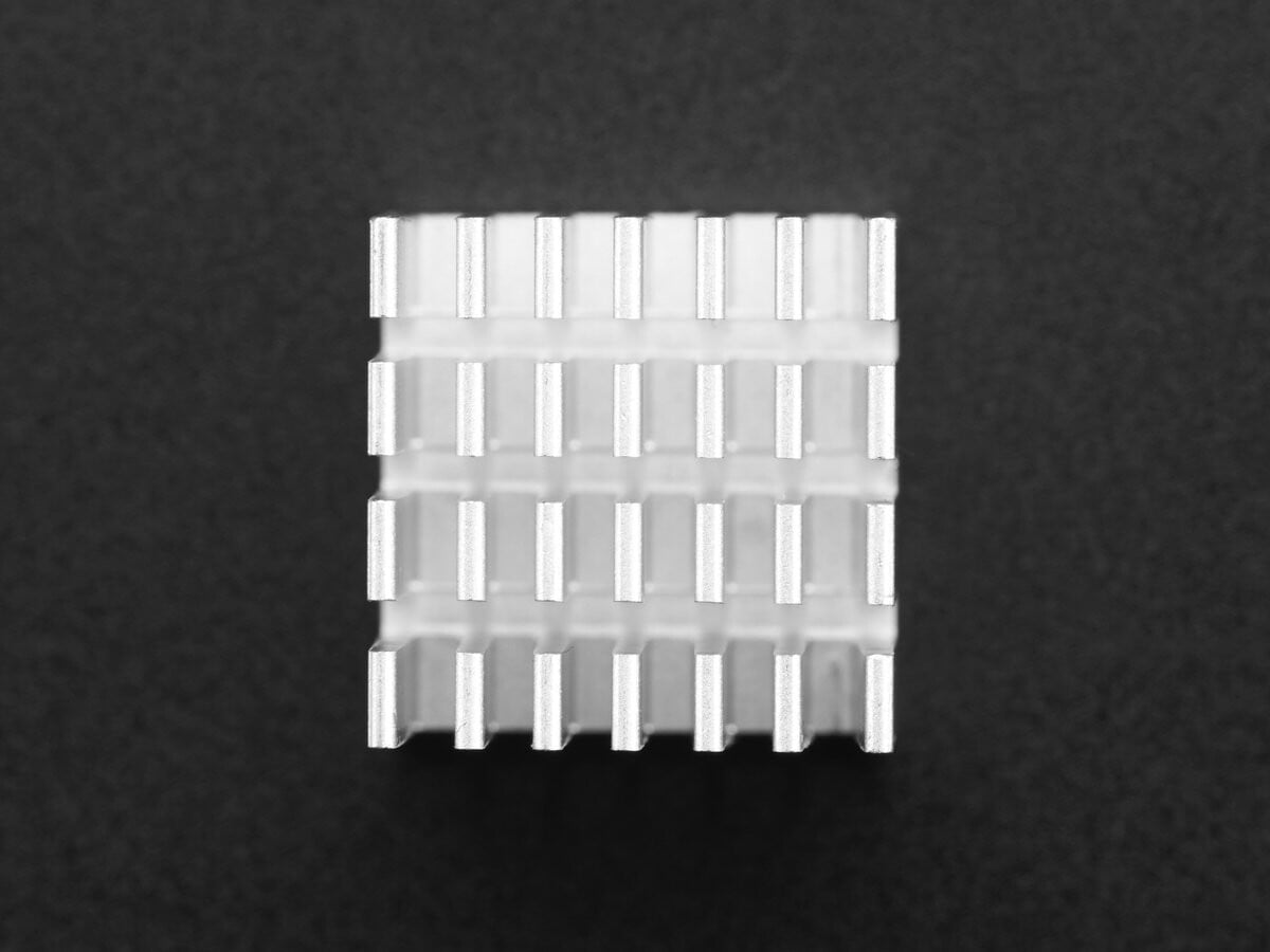 Adafruit Aluminium køleplade til Raspberry Pi 3 - 15 x 15 x 15 mm 3082