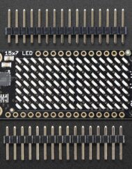 Adafruit 15x7 CharliePlex LED Matrix Display FeatherWing Gul 3135