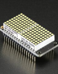 Adafruit 0,8 Zoll 8x16 LED-Matrix FeatherWing Display Weiß für Arduino 3149
