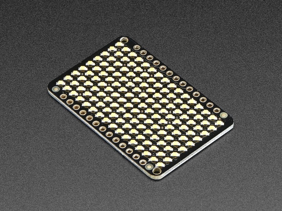 Adafruit LED Charlieplexed Matrix 9x16 LEDs Warme hvid 3162