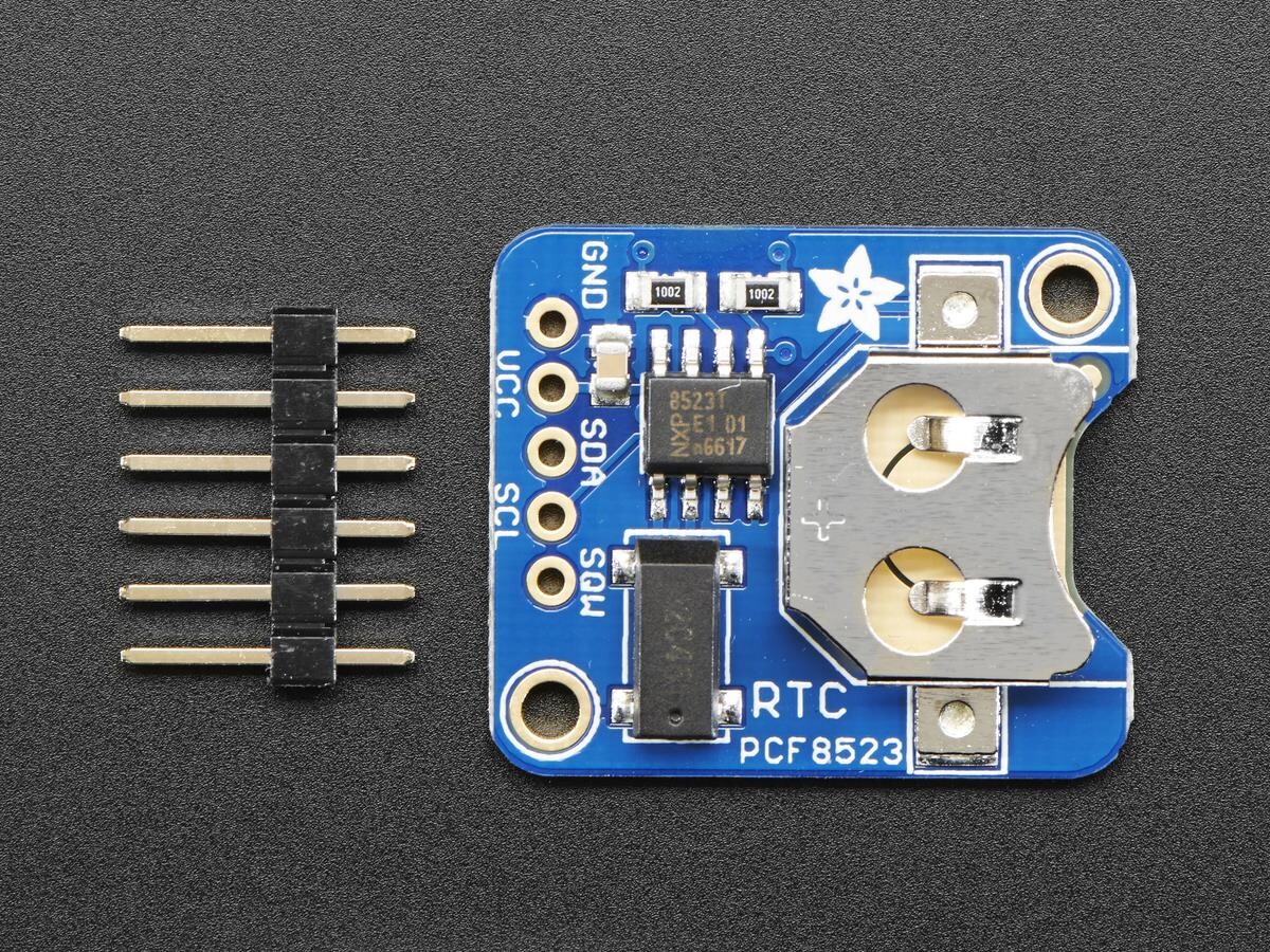 Adafruit PCF8523 Real Time Clock (RTC) Samlet breakout-kort 3295