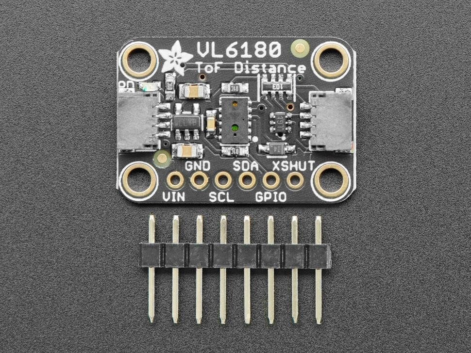 Adafruit VL6180X Tidbaseret afstandsmålesensor (VL6180) - STEMMA QT 3316