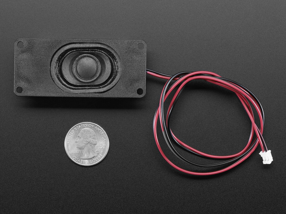 Adafruit Mono Enclosed Speaker - 3W 4 Ohm 3351
