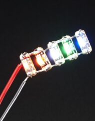 Adafruit LED Sequins Multicolor 1206 Størrelse (Pakke med 5) 3 til 6VDC 3377