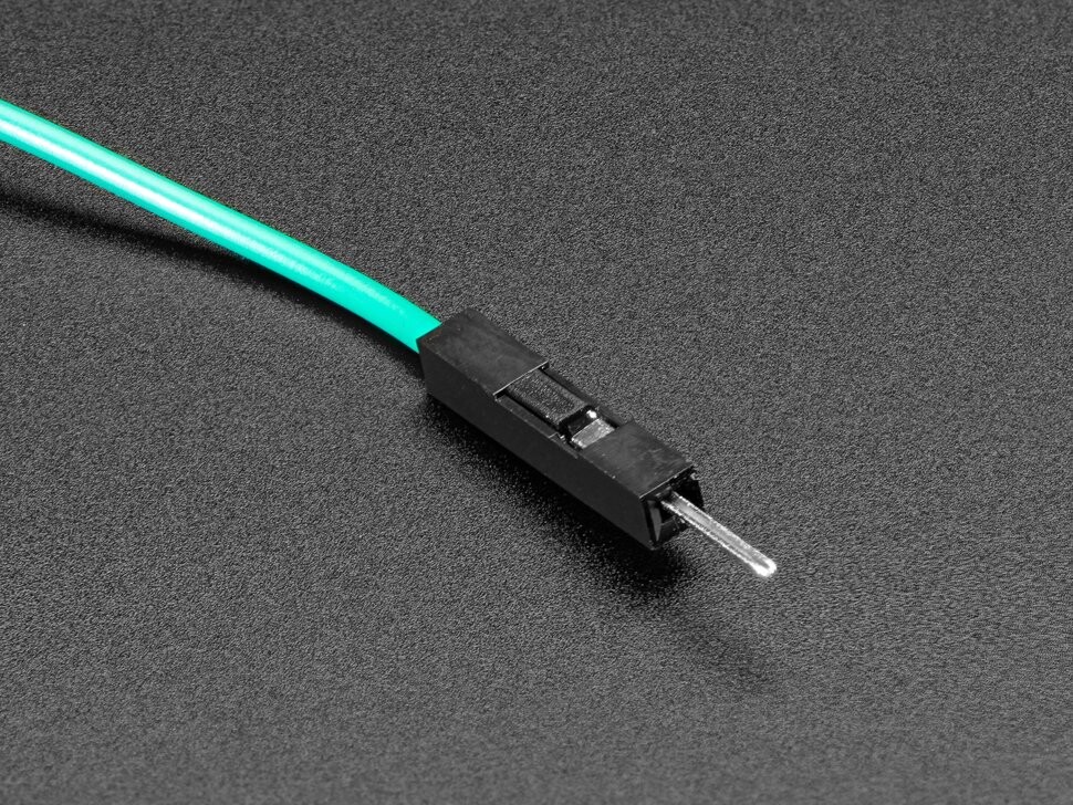 Adafruit Small Alligator Clip to Male Jumper Wire Bundle, 6 stykker, 3448