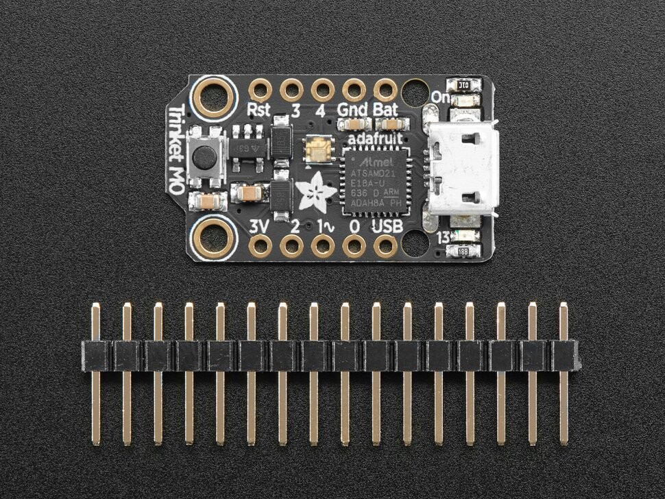 Adafruit Trinket M0 Mikrocontroller-kort til Arduino IDE CircuitPython 3500