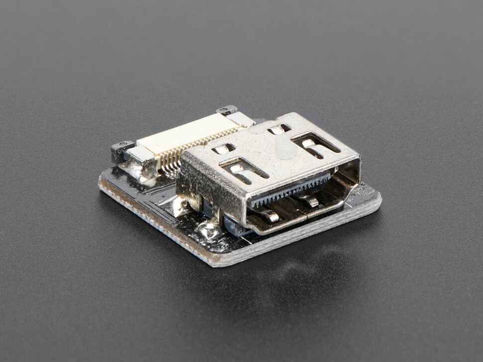 DIY HDMI-kabeldele – Rektangulær HDMI-stikadapter til at fremstille dit eget kabel