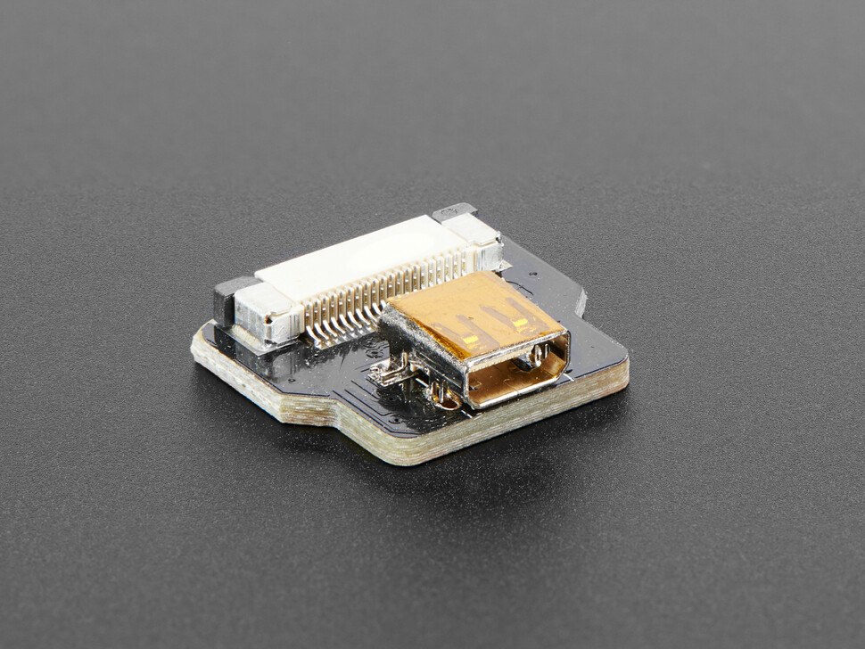 Adafruit DIY HDMI-kabel dele - Rektangulær Micro HDMI stikadapter 3559
