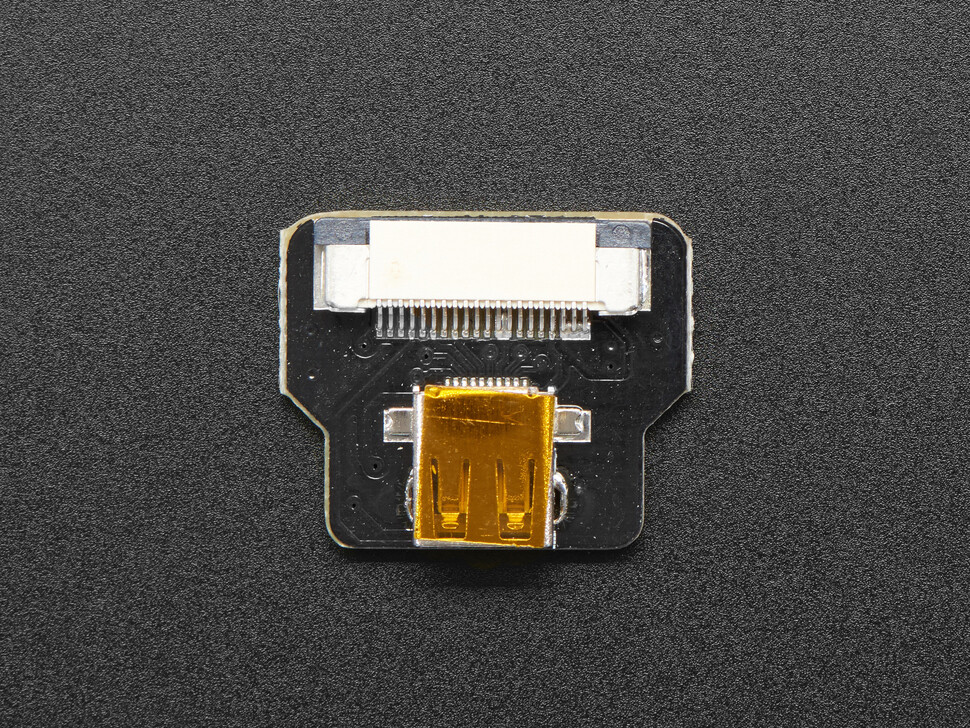 Adafruit DIY HDMI-kabel dele - Rektangulær Micro HDMI stikadapter 3559