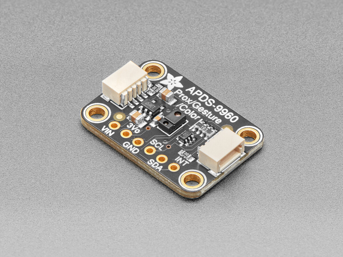 Adafruit APDS9960 Nærhed-, Lys- og RGB-sensor med Gestusfunktion 3595