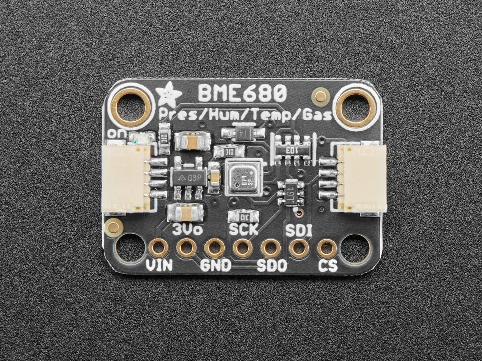 Adafruit BME680 – Temperatur-, Fugtigheds-, Tryk- og Gassensor – STEMMA QT 3660