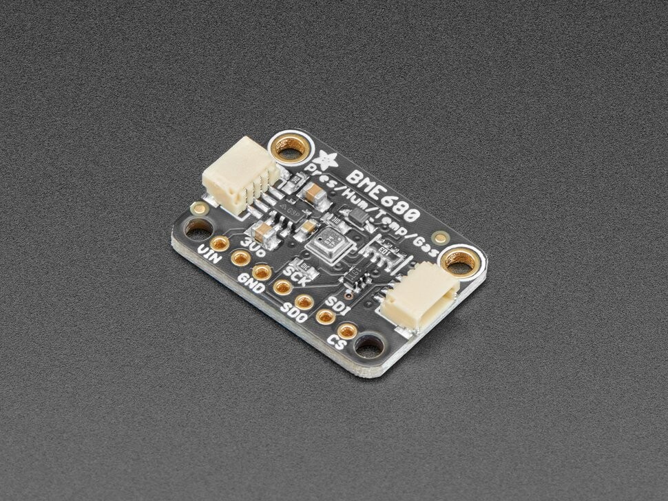 Adafruit BME680 – Temperatur-, Fugtigheds-, Tryk- og Gassensor – STEMMA QT 3660